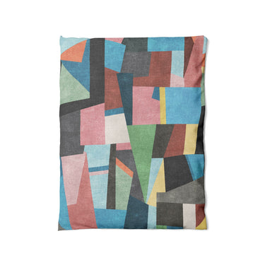 Baxter Blue Multicolor in Twin (68" x 88") Size