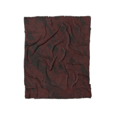Hurley Splatter Dye Burgandy in Twin (68" x 88") Size
