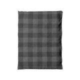 Buffalo Plaid Charcoal Black in Twin (68" x 88") Size
