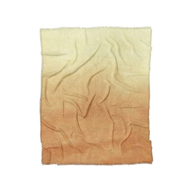 Kieran Watercolor Goldenrod Ombre in Twin (68" x 88") Size