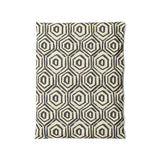 Torrance Black & Ivory in Twin (68" x 88") Size