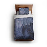 Dianthus Navy in Twin (68" x 88") Size